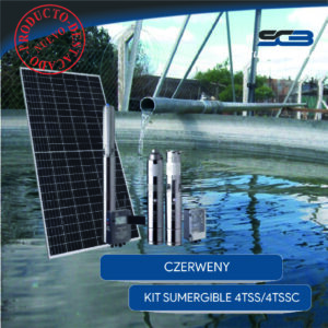 Kit Bomba Solar Bomba Sumergible 4TSSC12-53-110/1000