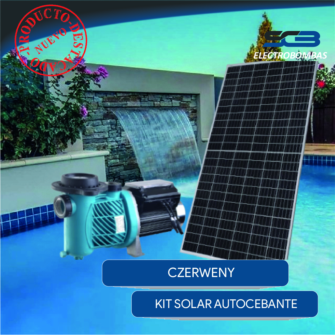 Kit Bomba Solar Autocebante para piscina TSSP15-14-48/600