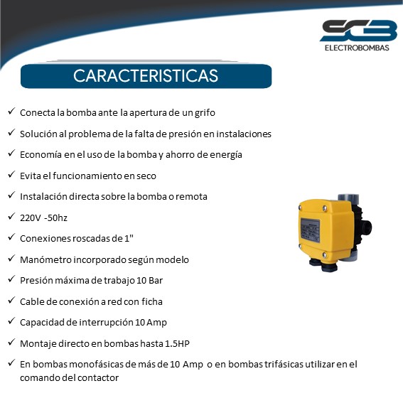 Control Automático Flujo PC 18 220V - Imagen 2