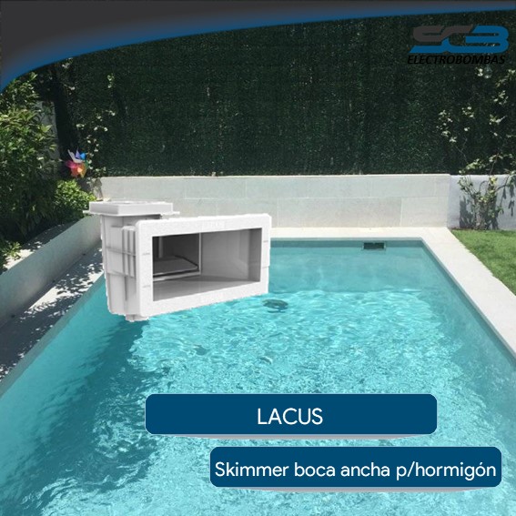 Dispositivo Para Hormigón Skimmer Boca ancha