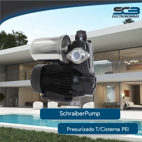 Presurizadora tanque cisterna PEI 4 0,75HP 220V
