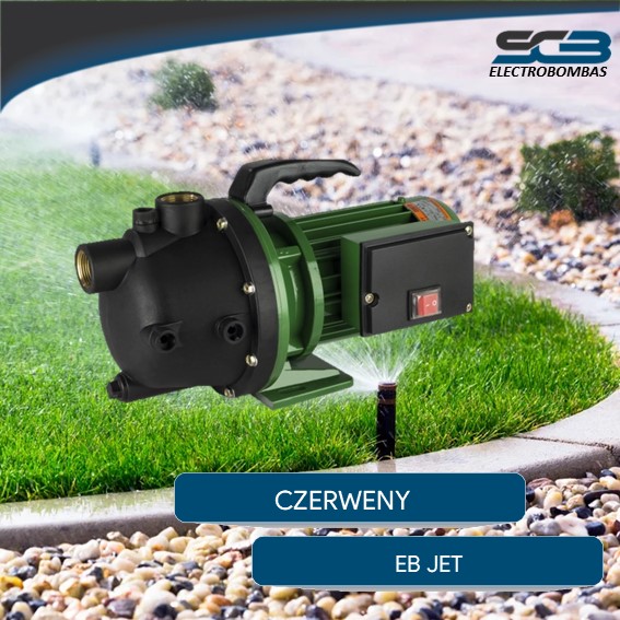 Czerweny Autoaspirante EB JET 100-P 220V 1HP