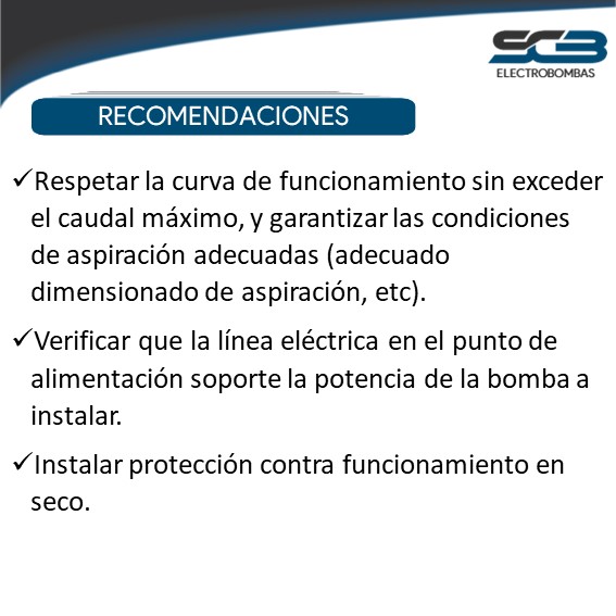 Czerweny Autoaspirante EB JET 100-P 220V 1HP - Imagen 3