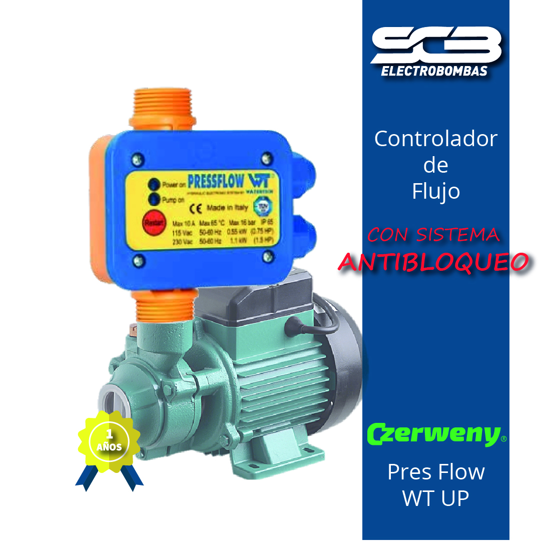 Water Tech Controlador de Flujo PresFlow WT UP PF 1