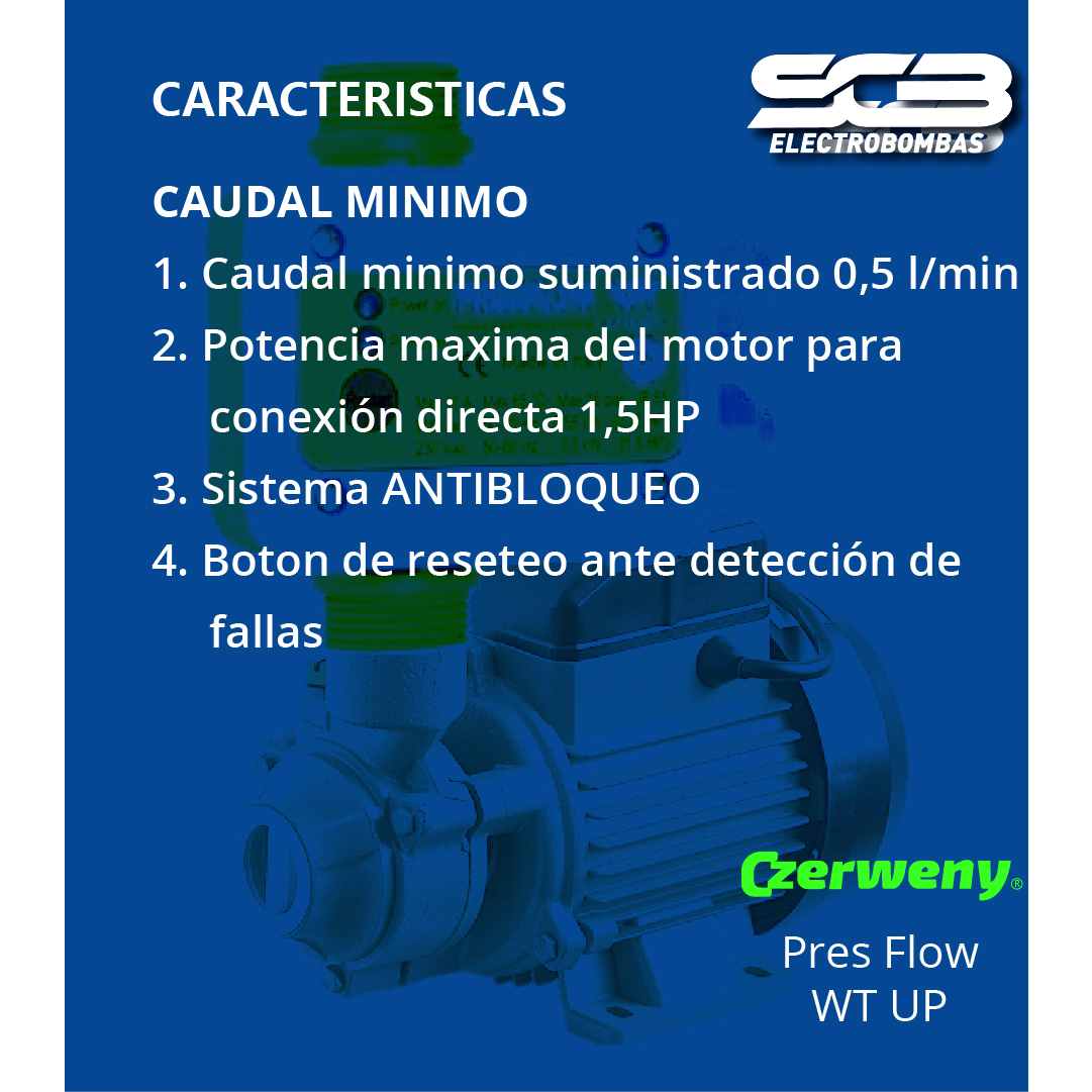 Water Tech Controlador de Flujo PresFlow WT UP PF 1 - Imagen 3