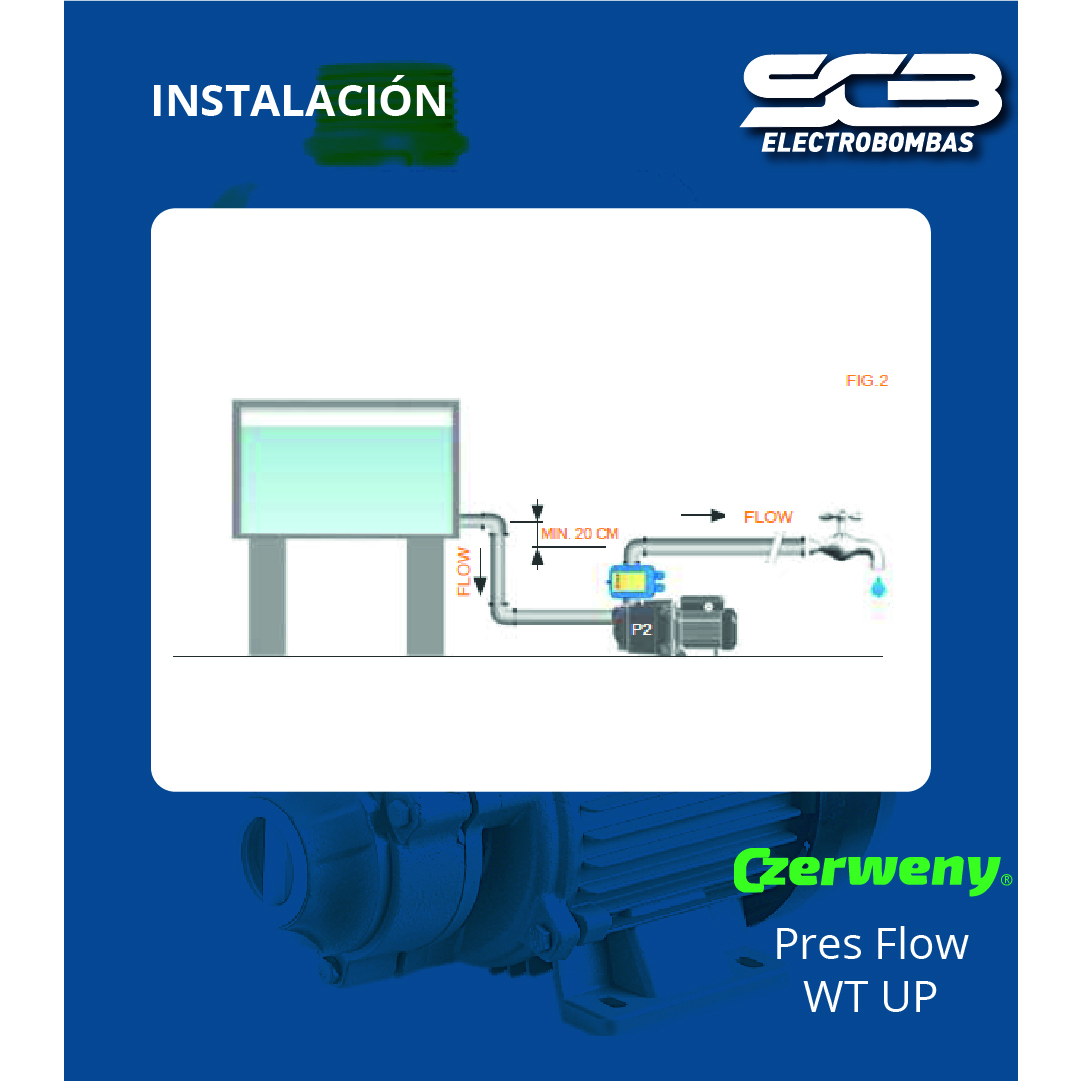 Water Tech Controlador de Flujo PresFlow WT UP PF 1 - Imagen 4