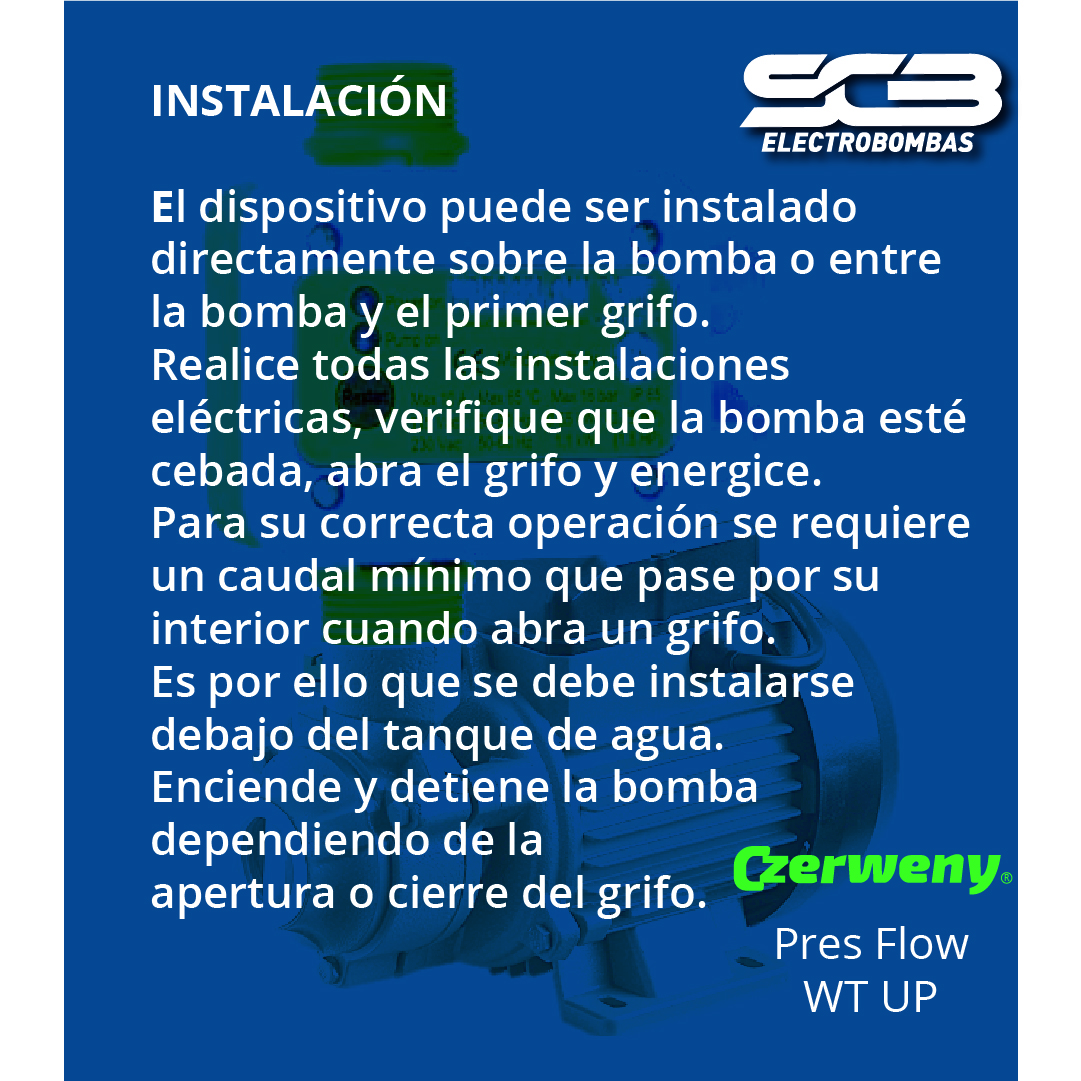 Water Tech Controlador de Flujo PresFlow WT UP PF 1 - Imagen 5